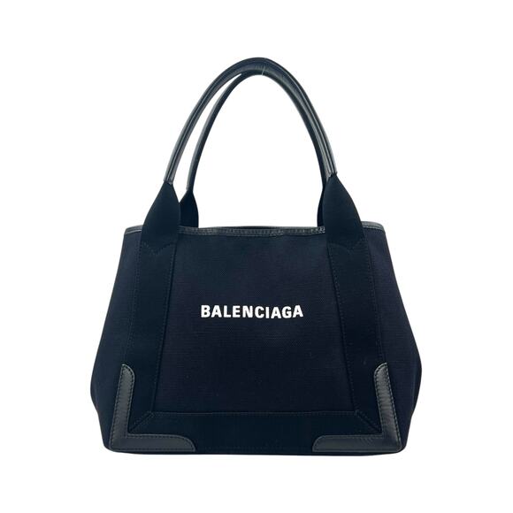 Balenciaga Cabas Canvas Tote Bag - Picture 1 of 9